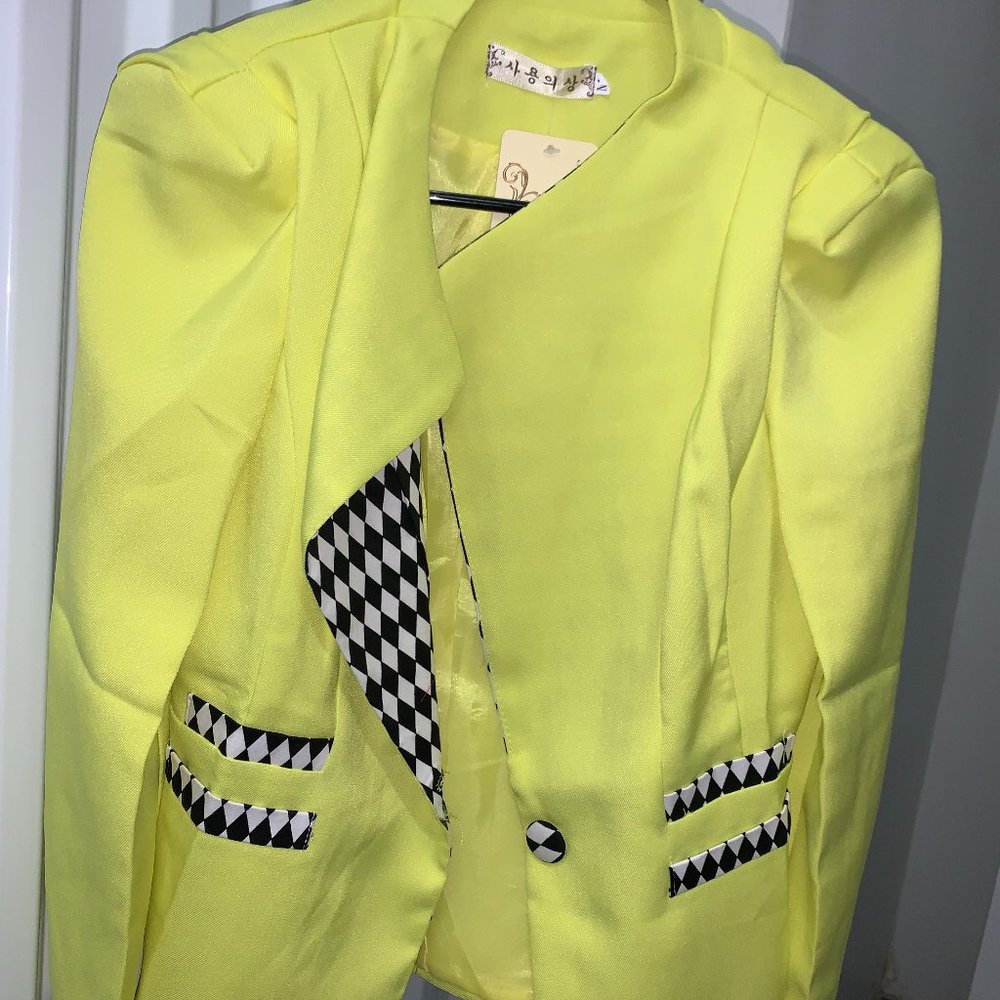Yellow Blazer